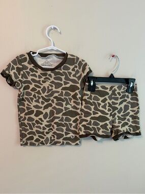 Burlebo Kids Camo Pajamas